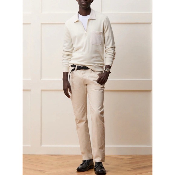Todd Snyder New York Japanese Selvedge Denim White Jeans Mens 36x32 Thick Canvas - Picture 1 of 7